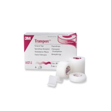 Esparadrapo de plástico 3M TRANSPORE Esparadrapo de plástico 3M TRANSPORE